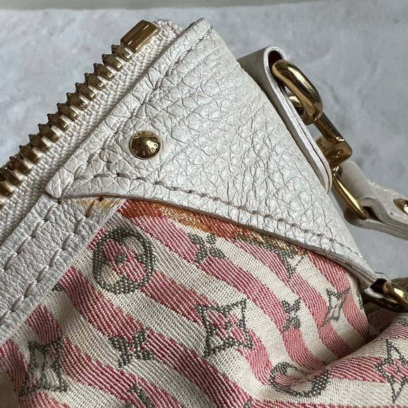 🚫SOLD🚫 Authentic Louis Vuitton Croisette Mini Lin Marina PM Two-Way Bag - Picture 16 of 16